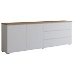 Έπιπλο τηλεόρασης Domus II-Λευκό