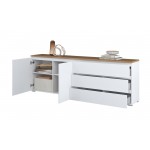 Έπιπλο τηλεόρασης Domus II-Λευκό