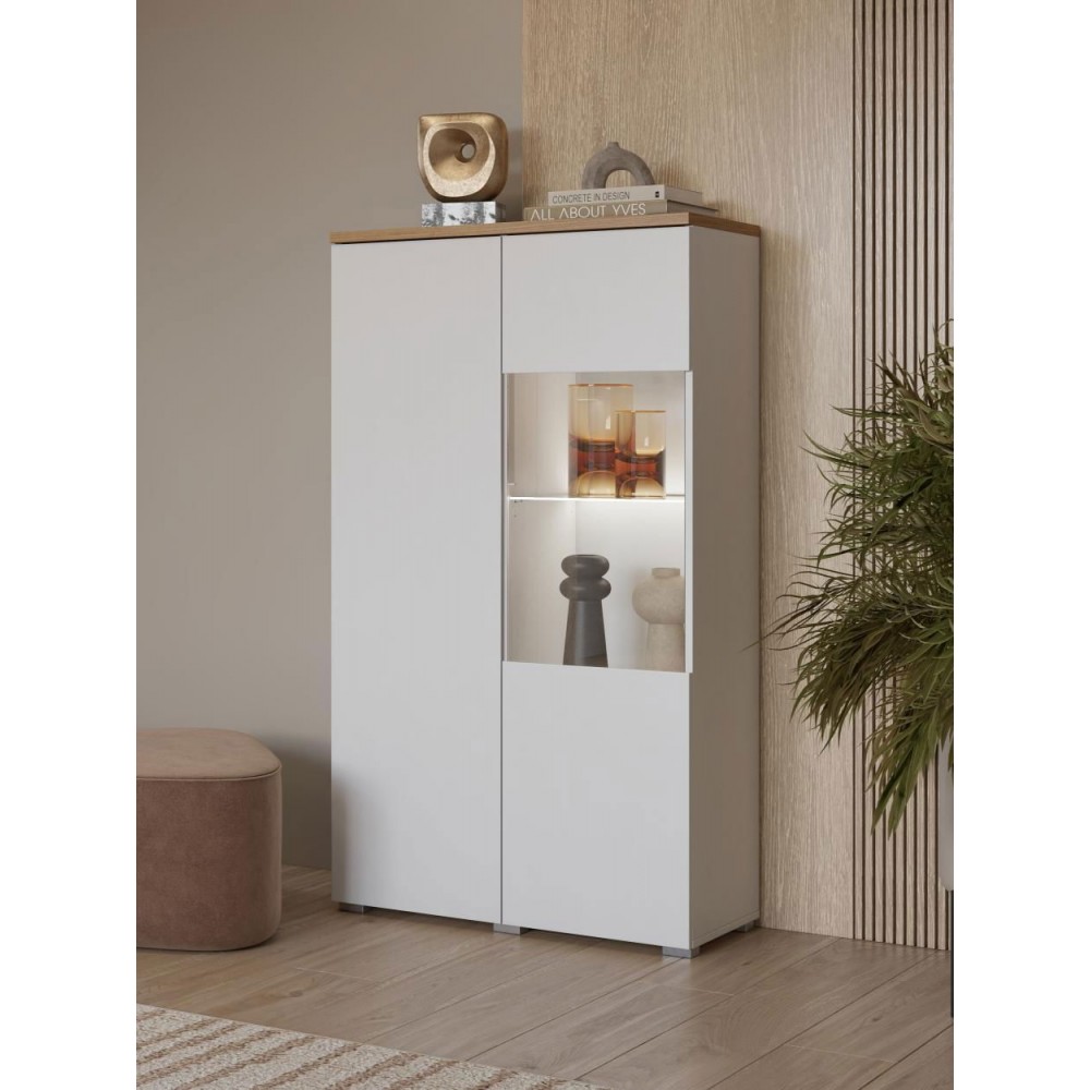 Βιτρίνα Domus-Λευκό