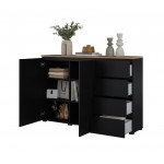 Μπουφές Domus-Μαύρο