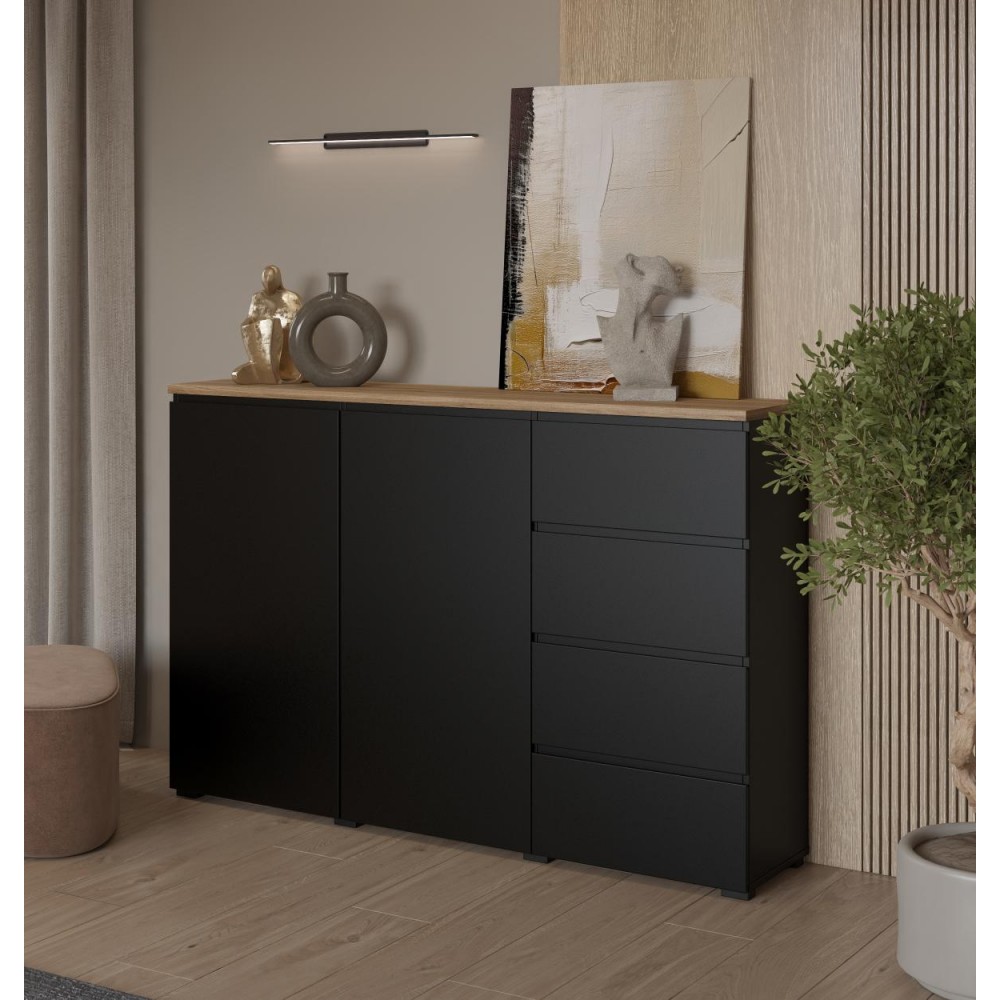 Μπουφές Domus-Μαύρο