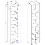 Βιβλιοθήκη Raton Slim