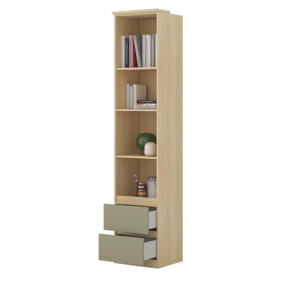 Βιβλιοθήκη Raton Slim II-Φυσικό – Μέντα