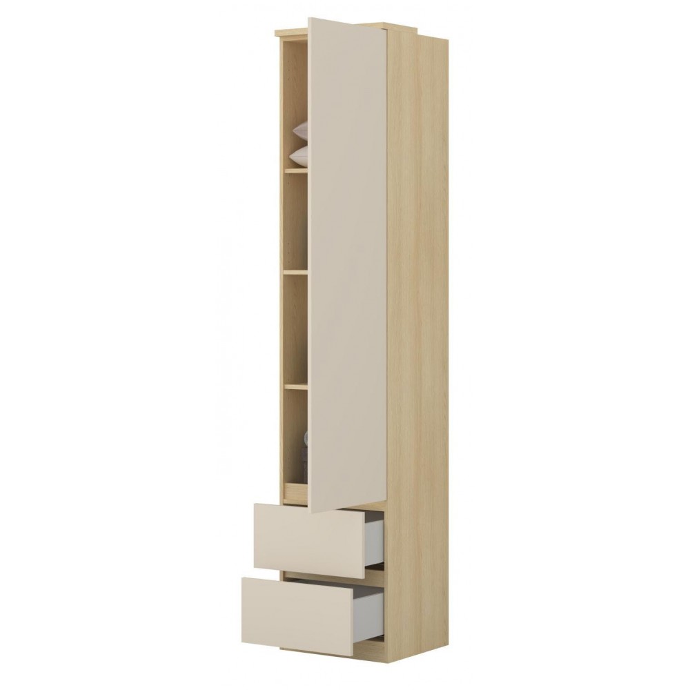 Βιβλιοθήκη Raton Slim IV-Φυσικό – Μπεζ