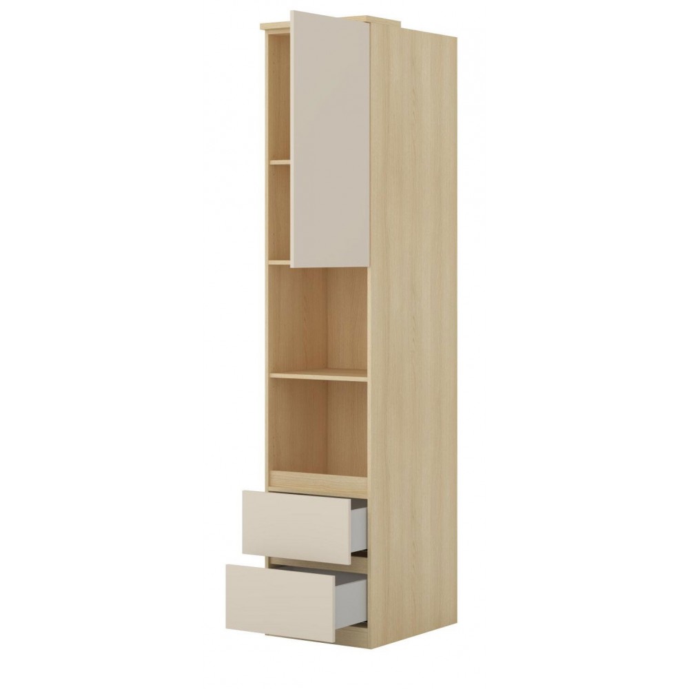 Βιβλιοθήκη Raton III-Φυσικό – Μπεζ