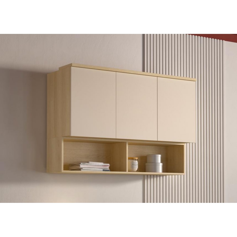 Ντουλάπι Κρεμαστό Raton II-Φυσικό – Μπεζ