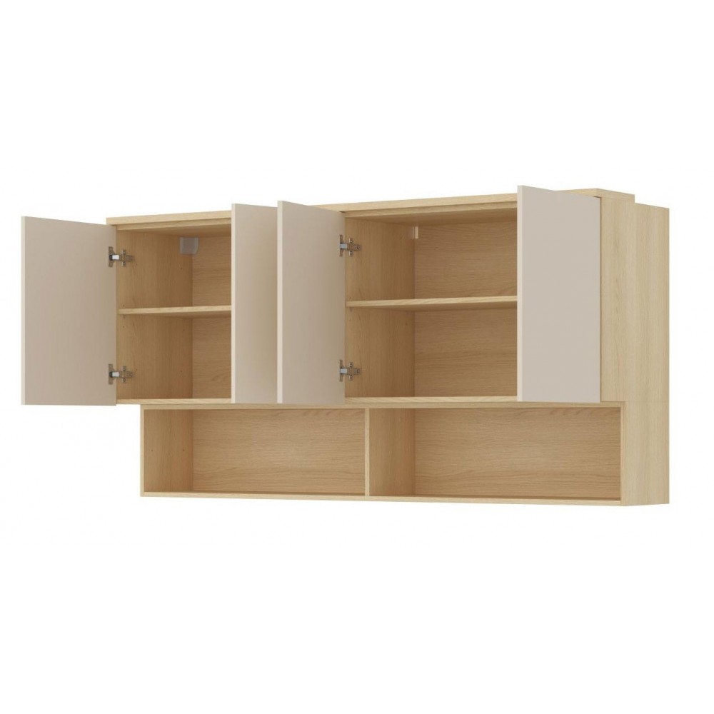 Ντουλάπι Κρεμαστό Raton III-Φυσικό – Μπεζ