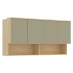 Ντουλάπι Κρεμαστό Raton III-Φυσικό – Μέντα