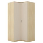 Γωνιακή ντουλάπα Raton-Φυσικό – Μπεζ