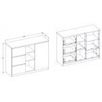 Συρταριέρα Raton-Φυσικό – Μπεζ