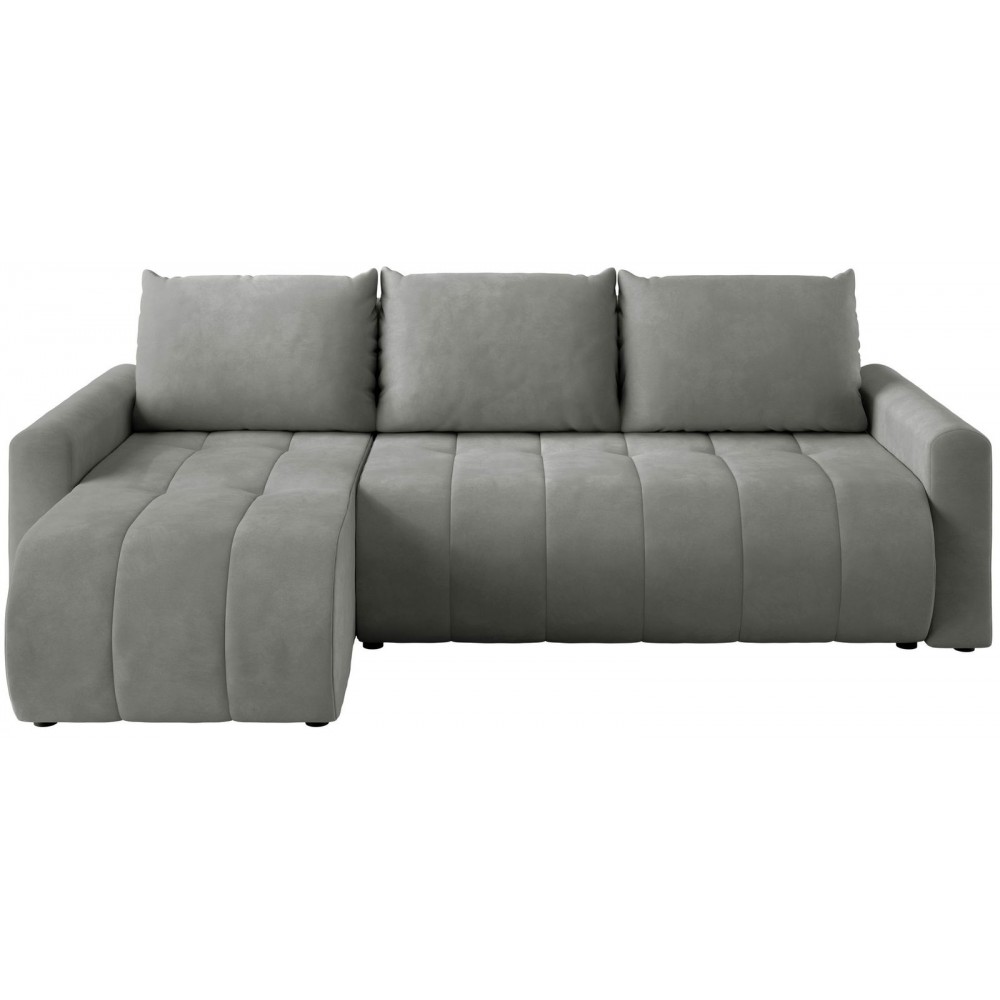 Γωνιακός Καναπές Olidow-Γκρι