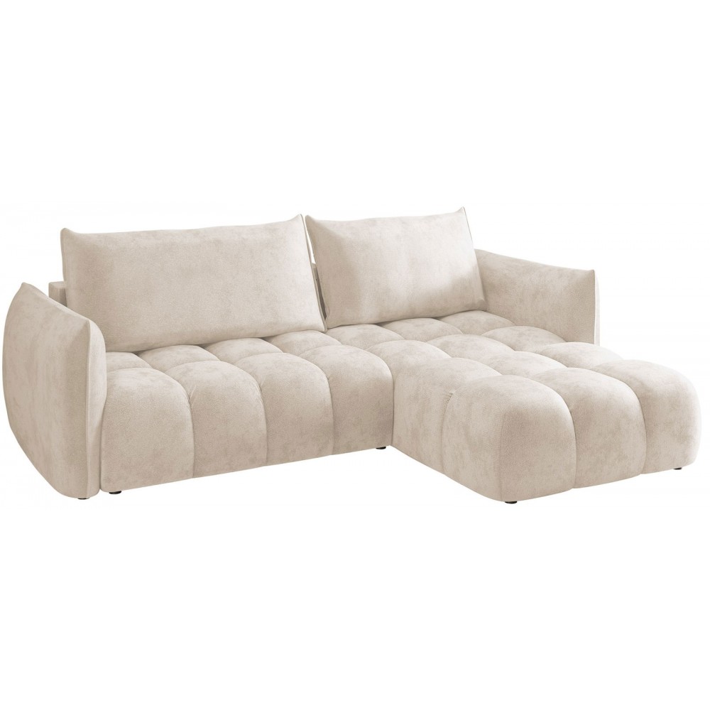 Γωνιακός Καναπές Marsala-Δεξιά-Εκρού