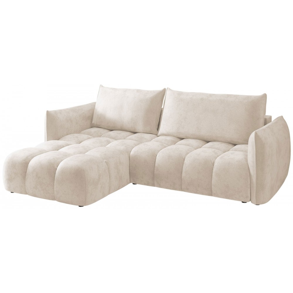 Γωνιακός Καναπές Marsala-Αριστερή-Εκρού