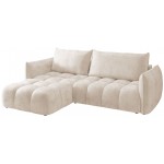 Γωνιακός Καναπές Marsala-Αριστερή-Εκρού