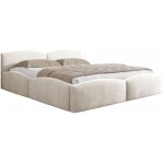 Επενδυμένο Κρεβάτι Mirala-Εκρού-160 x 200