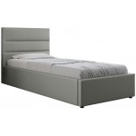 Επενδυμένο Κρεβάτι Lutko-Γκρι-120 x 200
