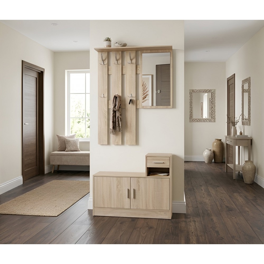 Έπιπλο υποδοχής Zeriac 90x24x190