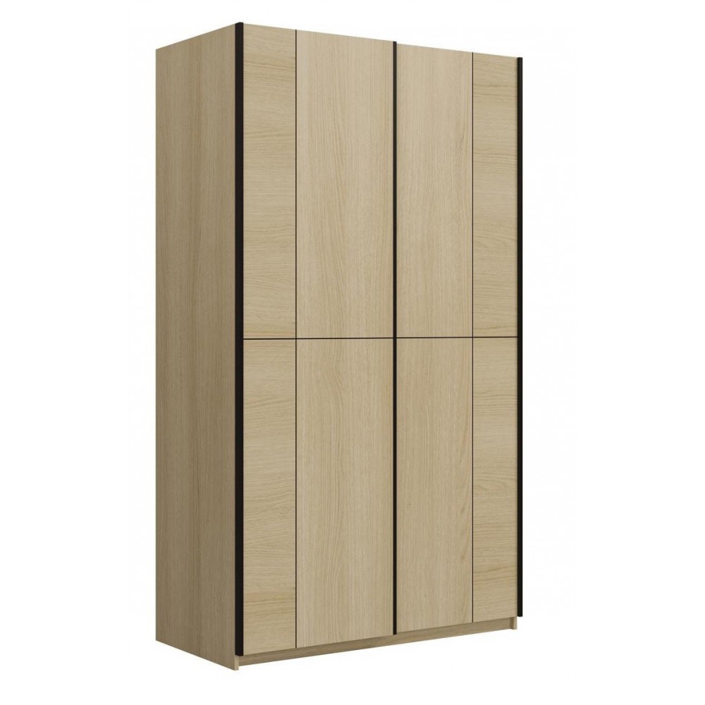 Ντουλάπα Square συρόμενη-Φυσικό 120x60x210