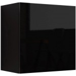 Κρεμαστό ντουλάπι square Vigo-Μαύρο