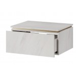 Πάγκος Dalmo Mini-Λευκό Μάρμαρο 60x45.1x28.6