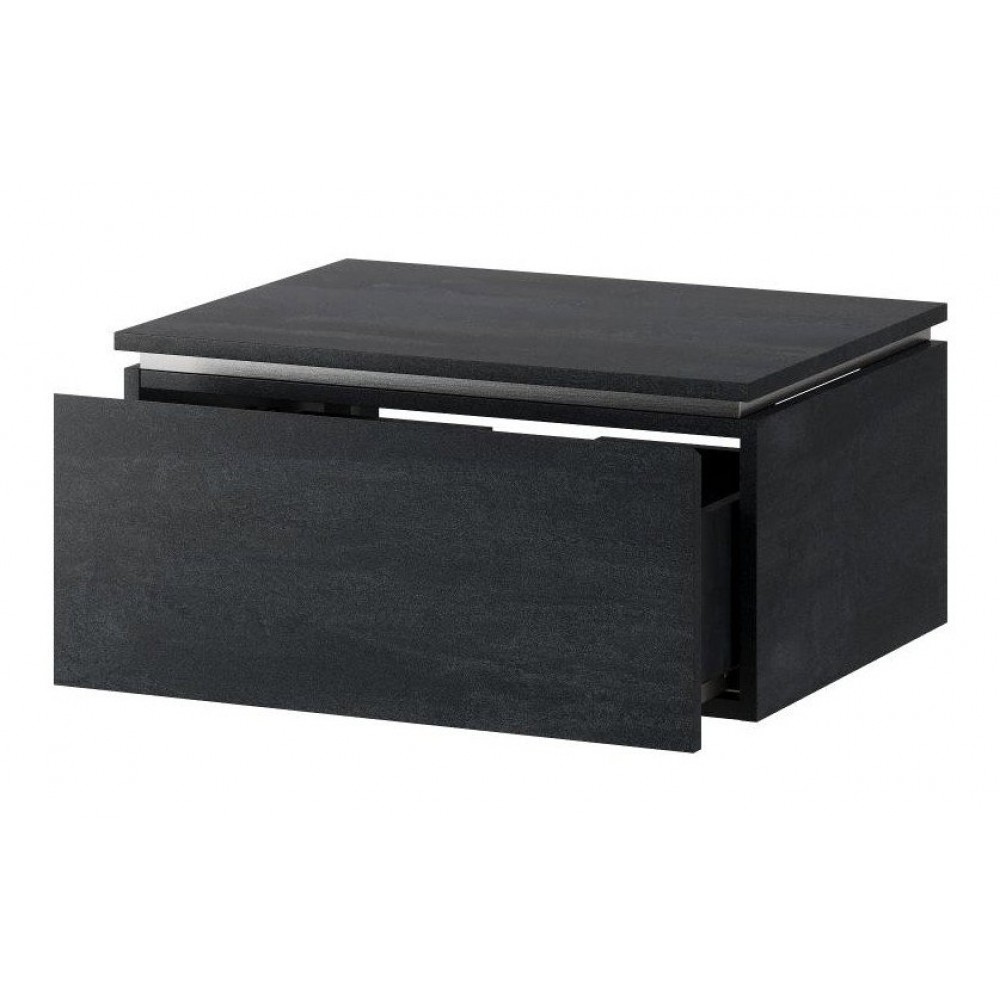 Πάγκος Dalmo Mini-Μαύρο 60x45.1x28.6