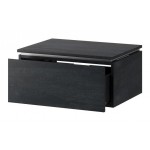 Πάγκος Dalmo Mini-Μαύρο 60x45.1x28.6