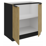 Επιδαπέδιο ντουλάπι Monar 80 D 2F BB 80x52x82