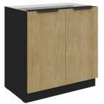 Επιδαπέδιο ντουλάπι Monar 80 D 2F BB 80x52x82