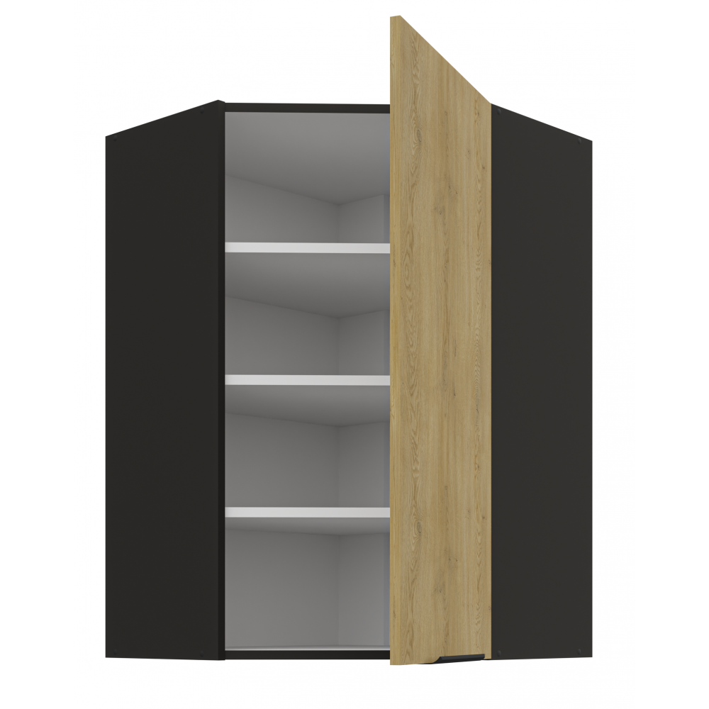 Κρεμαστό ντουλάπι γωνιακό Monar 60x60 GN 90 1F 60x60x90