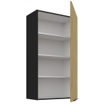 Κρεμαστό ντουλάπι Monar 60 G 108 1F 60x31x107.5