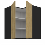 Κρεμαστό ντουλάπι γωνιακό Monar 60x60 GN 72 2F 60x60x71.5