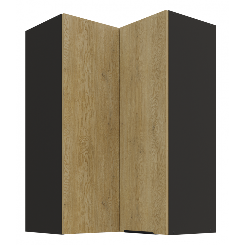 Κρεμαστό ντουλάπι γωνιακό Monar 60x60 GN 90 2F 60x60x90