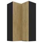 Κρεμαστό ντουλάπι γωνιακό Monar 60x60 GN 108 2F 60x60x107.5