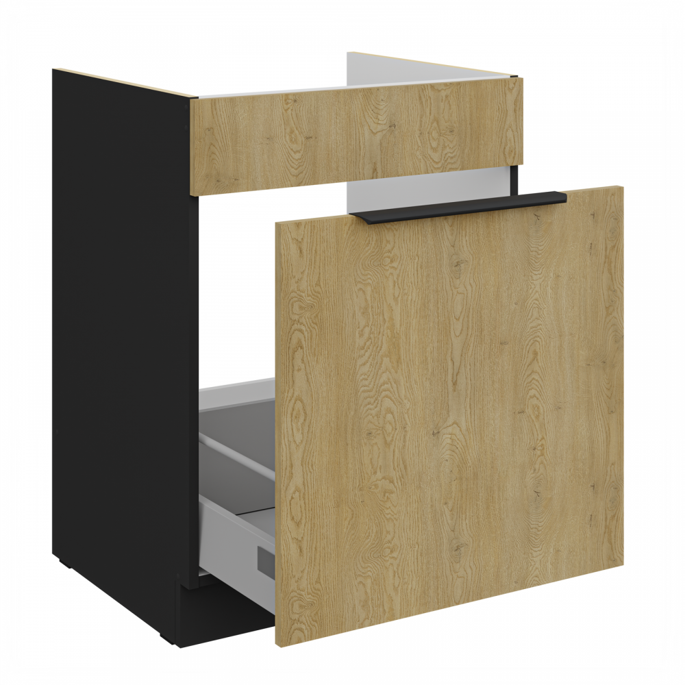 Επιδαπέδιο ντουλάπι Monar 60 ZL 1S BB 60x52x82