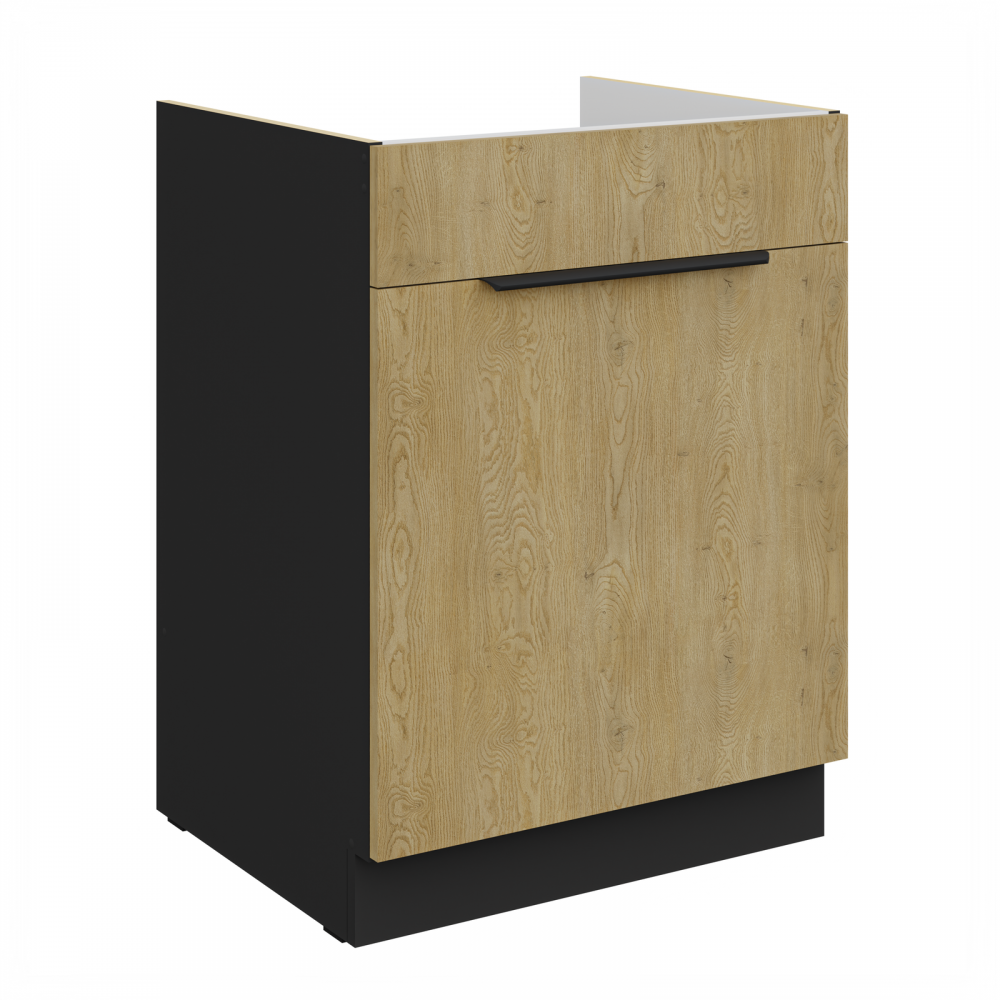 Επιδαπέδιο ντουλάπι Monar 60 ZL 1S BB 60x52x82