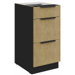Επιδαπέδιο ντουλάπι Monar 40 D 3S BB 40x52x82