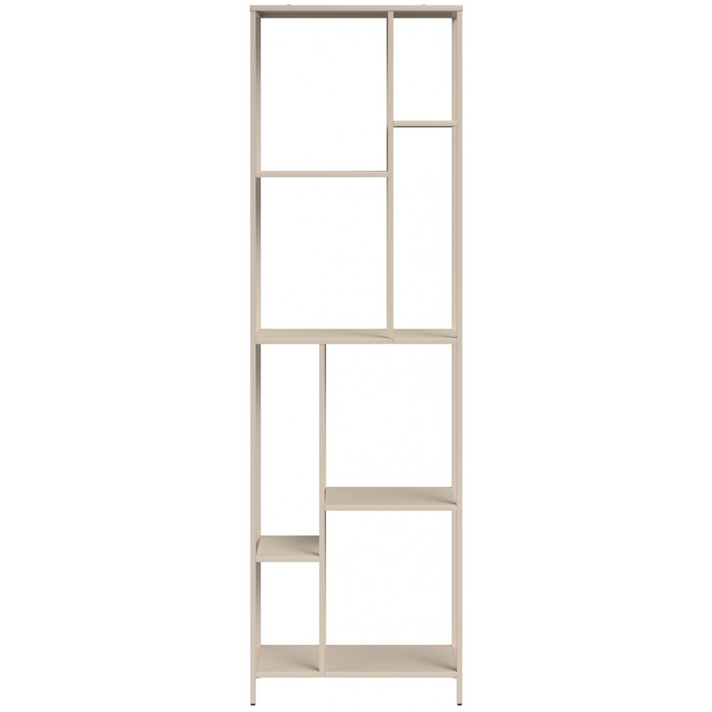 Βιβλιοθήκη Avensia-Μπεζ 60x28x198