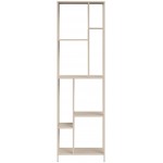 Βιβλιοθήκη Avensia-Μπεζ 60x28x198