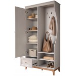 Γκαρνταρόμπα Windsor 100x41x193