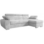 Γωνιακός Καναπές Plaza L-Γκρι 255x170x98