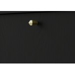 Βιτρίνα Siera-Μαύρο 52x41x195
