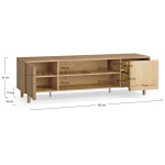 Έπιπλο τηλεόρασης Well II 183x46x56