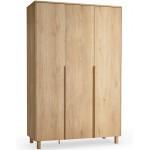 Ντουλάπα Well Τρίφυλλη-Χωρίς καθρέπτη 153.3x60x235