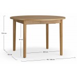Τραπέζι Well II Επεκτεινόμενο 115x75.5