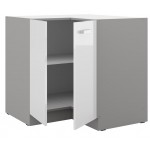 Επιδαπέδιο ντουλάπι γωνιακό Ramon 90x90 DN 2F BB 84.5x84.5x82