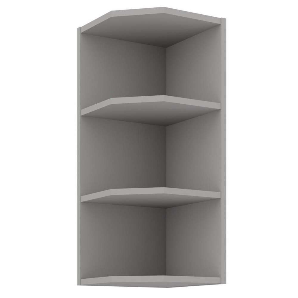 Κρεμαστό ντουλάπι γωνιακό με ράφια Ramon 30 G 72 ZAK 30x29x71.5