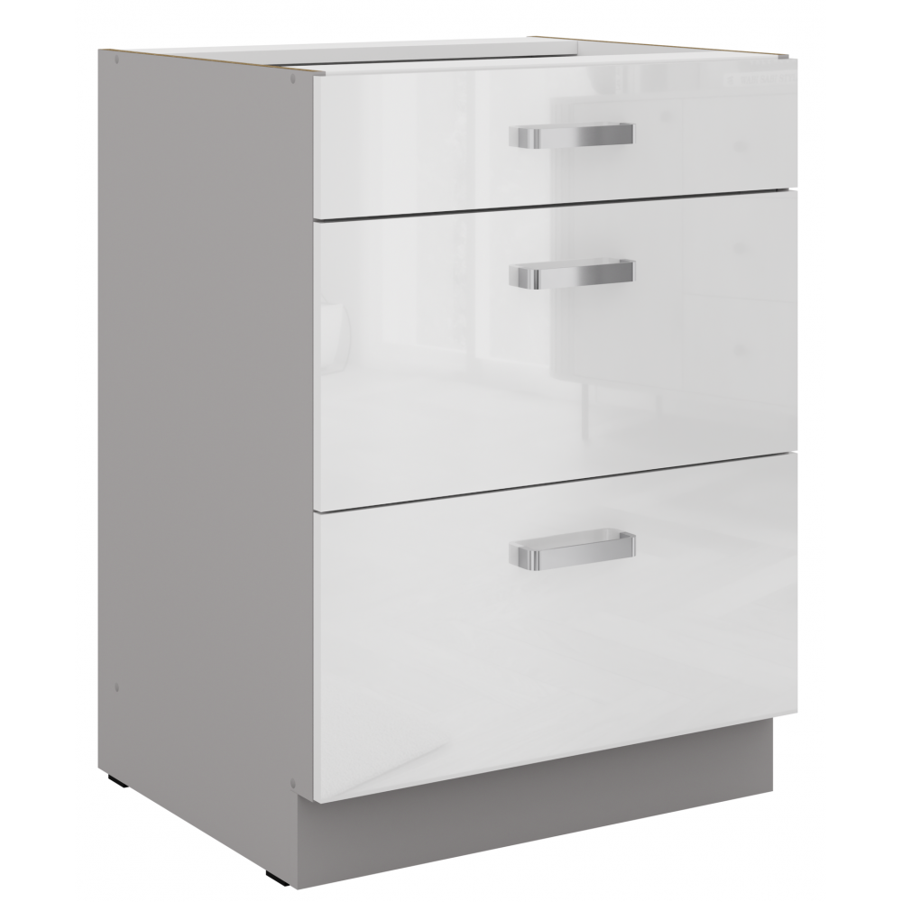 Επιδαπέδιο ντουλάπι Ramon 60 D 3S BB 60x52x82