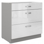 Επιδαπέδιο ντουλάπι Ramon 80 D 3S BB 80x52x82