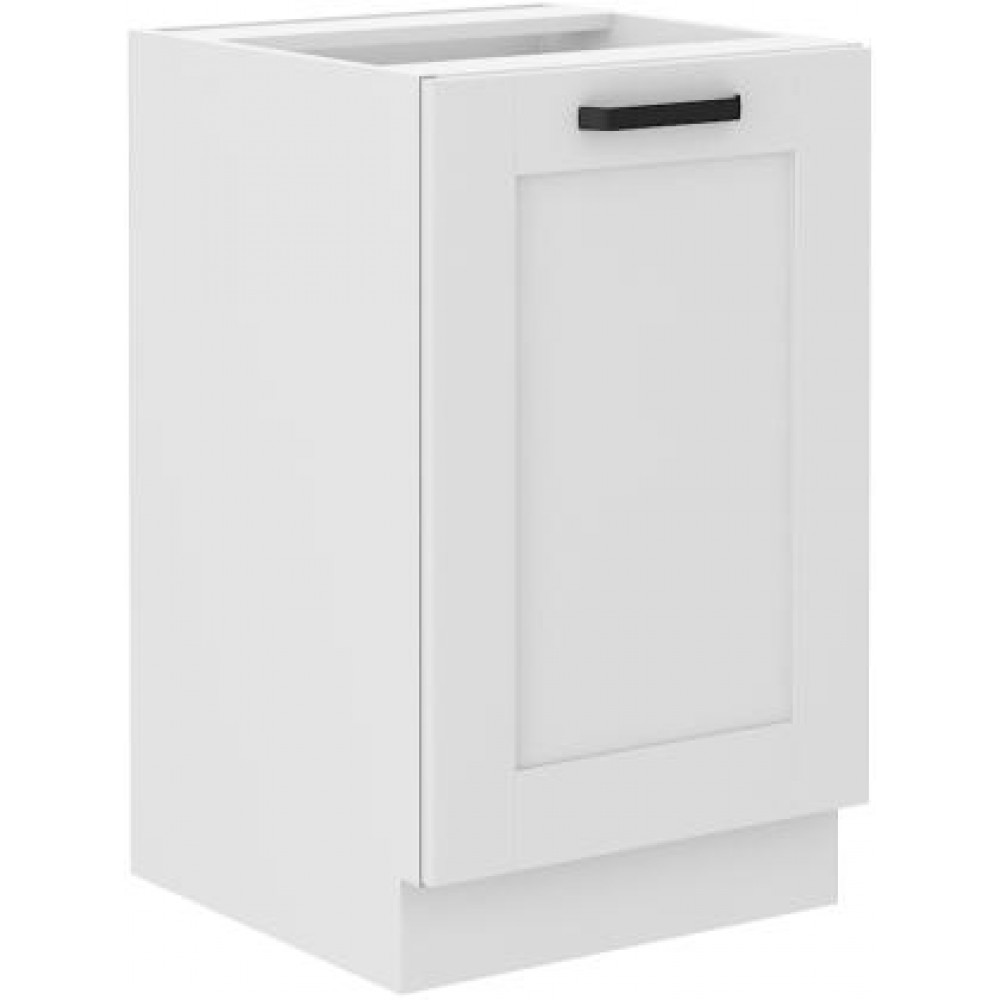 Επιδαπέδιο ντουλάπι νεροχύτη Nelor 50 ZL 1F BB-Λευκό 50x52x82