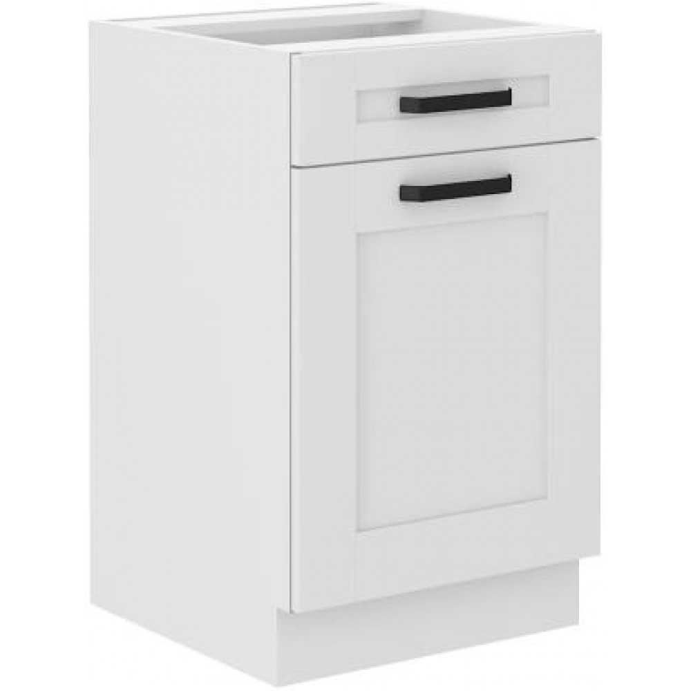 Επιδαπέδιο ντουλάπι Nelor 50 D 1F 1S BB-Λευκό 50x52x82